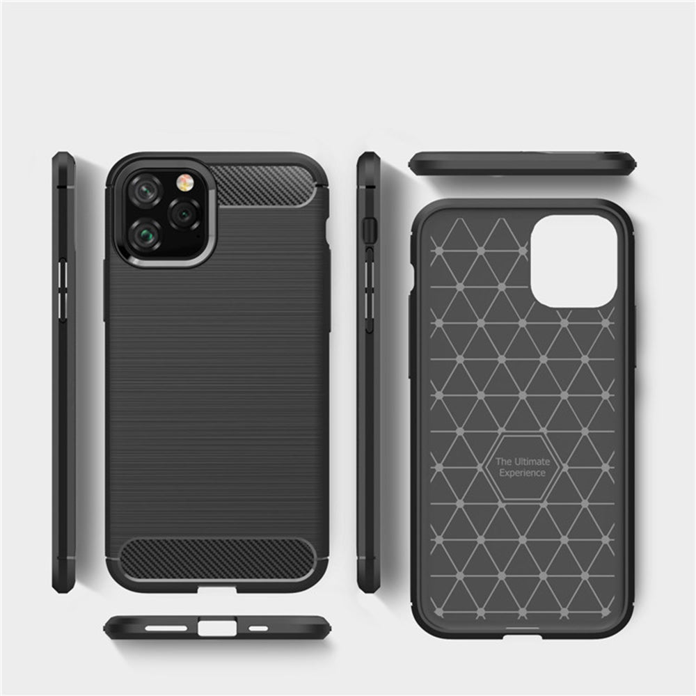 Kuori Apple iPhone 12 Pro Maxille, Techsuit, Hiili, Musta