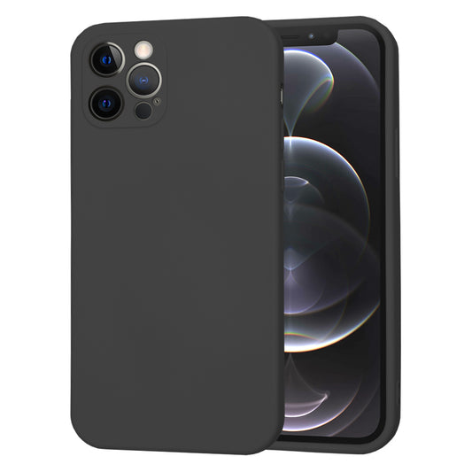 Kuori Apple iPhone 12 Pro:lle, Techsuit, SoftFlex, Musta