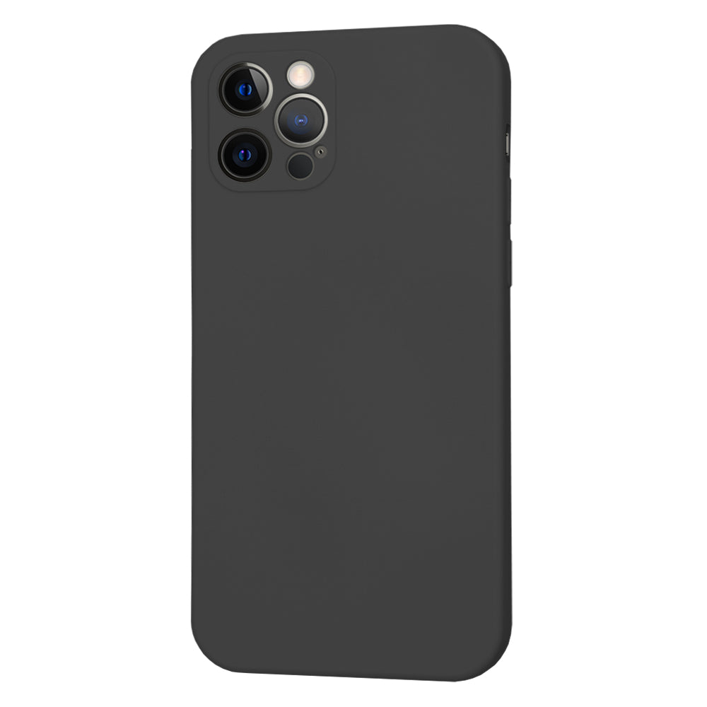 Kuori Apple iPhone 12 Pro:lle, Techsuit, SoftFlex, Musta
