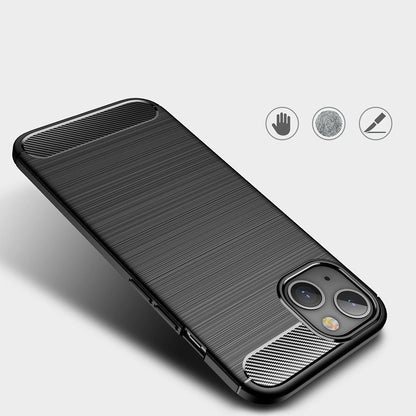 Kuori Apple iPhone 13 minille, Techsuit, Hiili, Musta