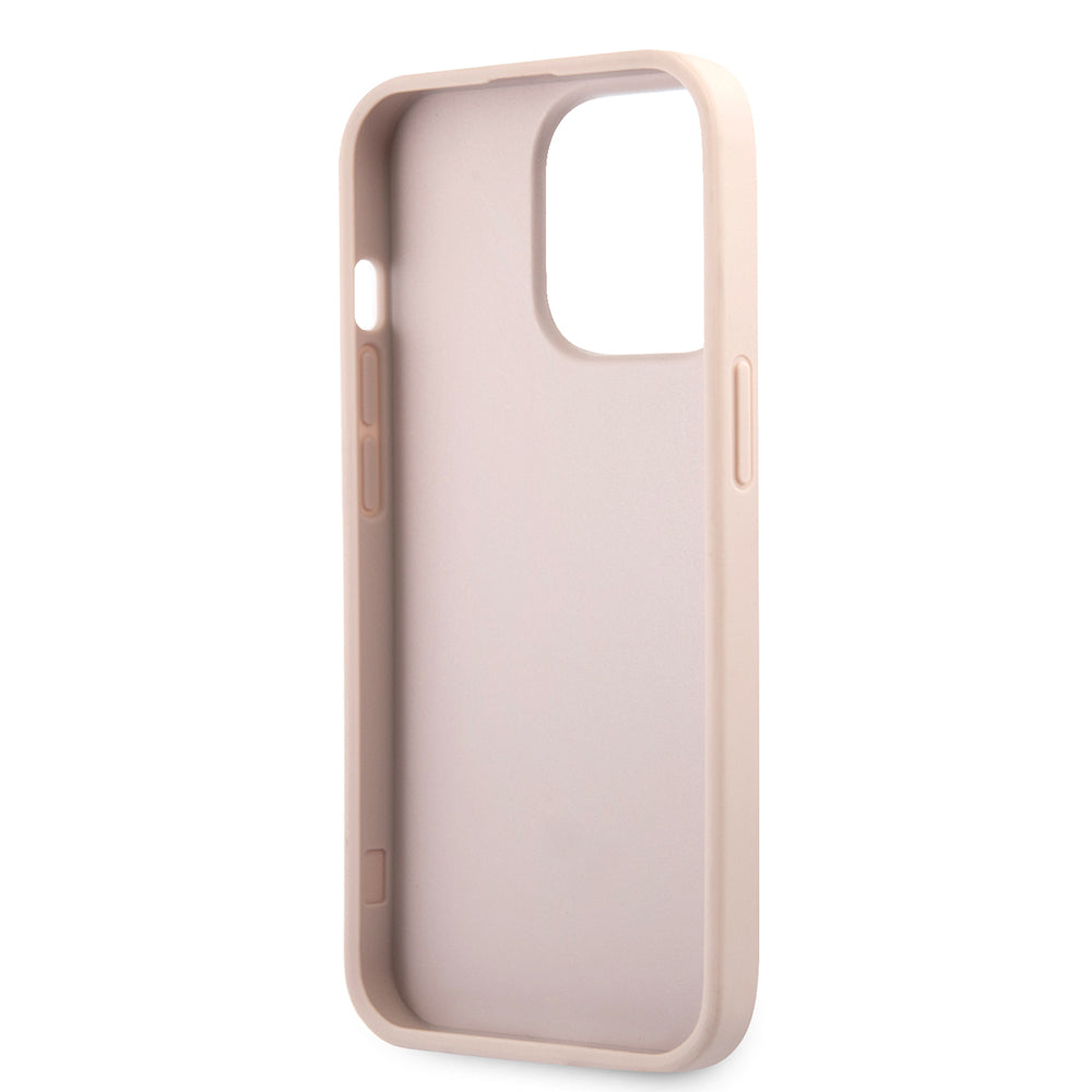 Case for Apple iPhone 13 Pro, Guess, 4G Metal Logo, Pink