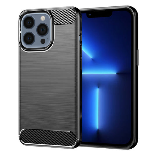 Kuori Apple iPhone 13 Pro Maxille, Techsuit, Hiili, Musta