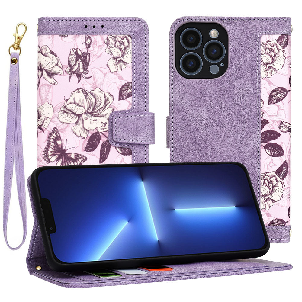 Kuori Apple iPhone 13 Pro Maxille, Techsuit, FlipCraft, Violetti