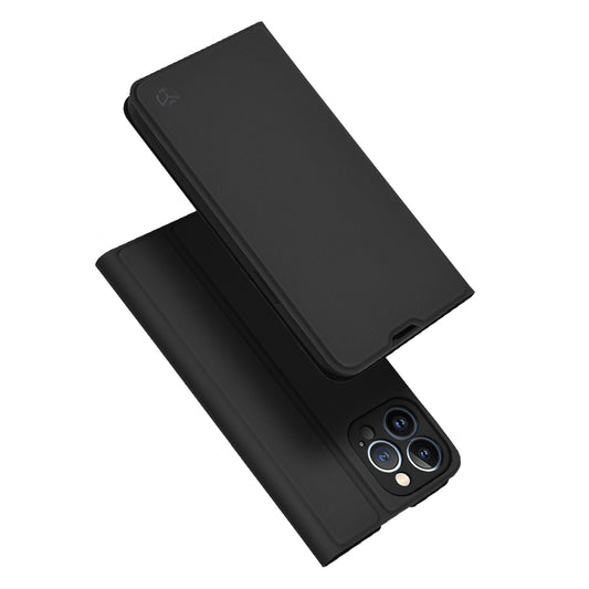 Kuori Apple iPhone 13 Pro Maxille, Techsuit, Magskin Book, Musta