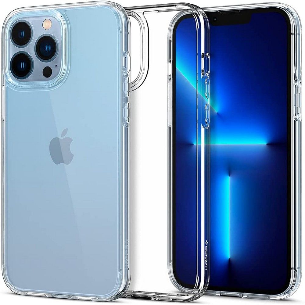 Kuori Apple iPhone 13 Pro:lle, Spigen, Ultra Hybrid, Läpinäkyvä