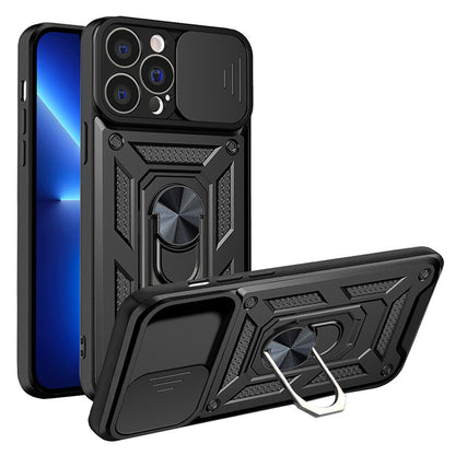 Kuori Apple iPhone 13 Pro:lle, Techsuit, CamShield, Musta