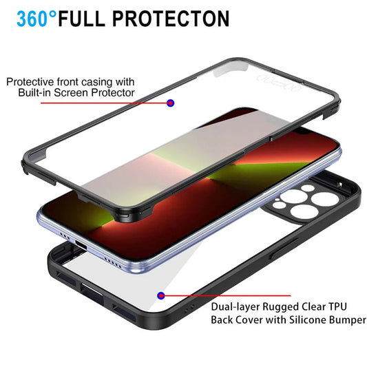 Kuori Apple iPhone 13 Pro:lle, Techsuit, ColorVerse 360, Vaaleanpunainen