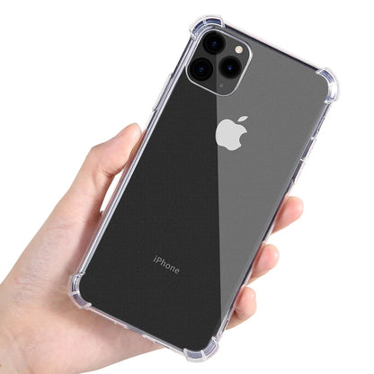 Kuori Apple iPhone 13 Pro:lle, Techsuit, Iskunkestävä Kirkas, Läpinäkyvä
