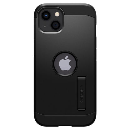 Kotelo Apple iPhone 13:lle, Spigen, Tough Armor, Musta ACS03539
