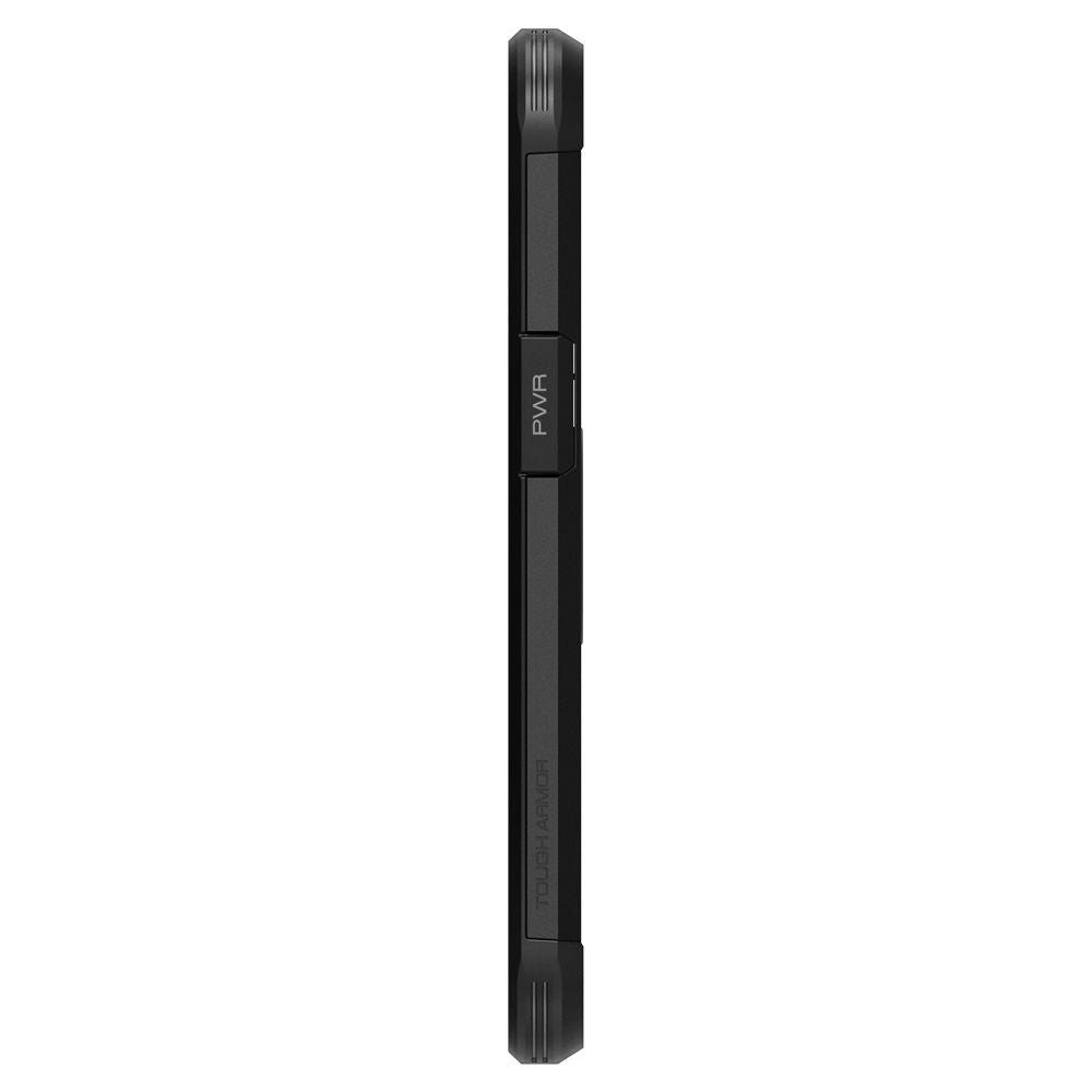 Kotelo Apple iPhone 13:lle, Spigen, Tough Armor, Musta ACS03539