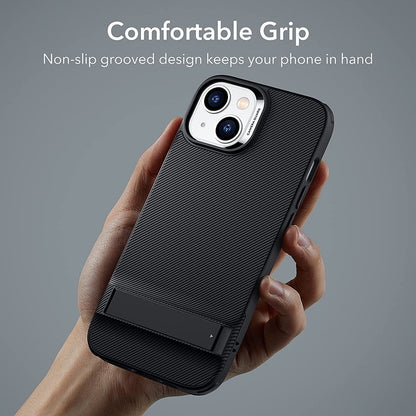 Suojakotelo Apple iPhone 14 Plus, ESR, Air Shield Boost Kickstand, Musta