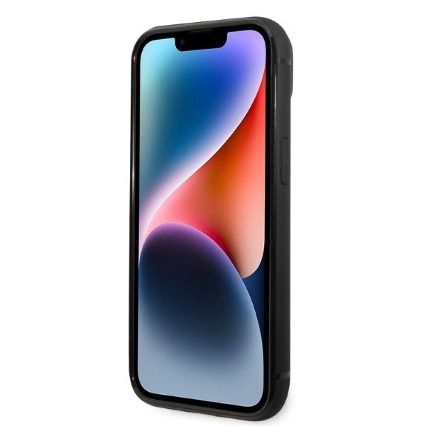 Kotelo Apple iPhone 14 Plus -puhelimelle, Karl Lagerfeld, Cardslots Signature Logo, Musta