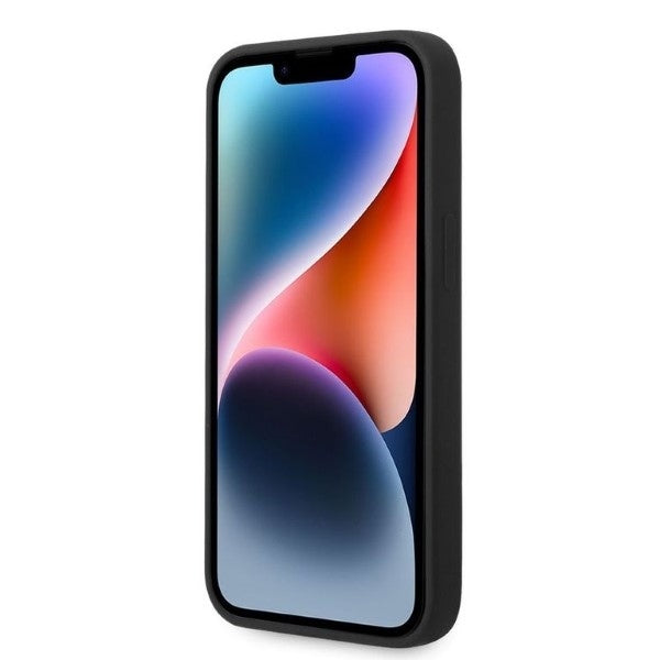 Suojakotelo Apple iPhone 14 Plus -puhelimelle, Karl Lagerfeld, Silicone Ikonik Karl, Musta