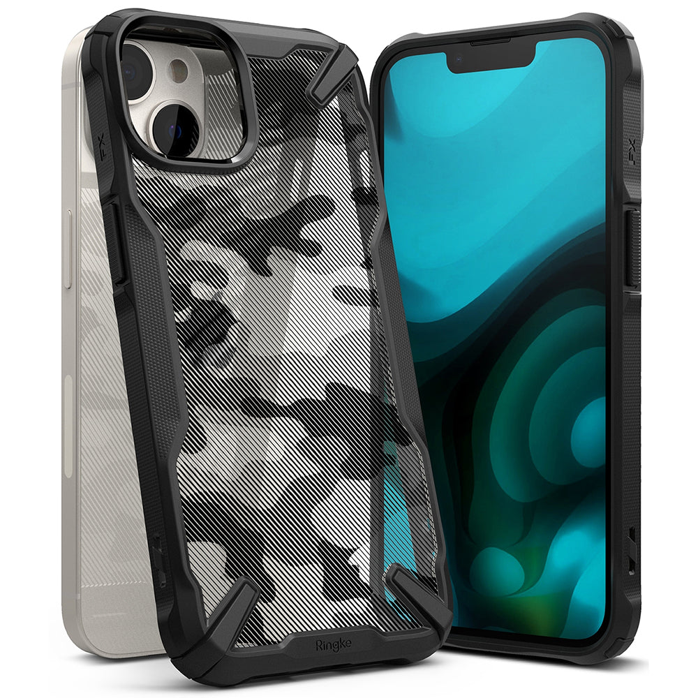 Case for Apple iPhone 14 Plus, Ringke, Fusion X Design, Camouflage