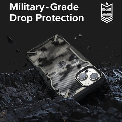 Case for Apple iPhone 14 Plus, Ringke, Fusion X Design, Camouflage