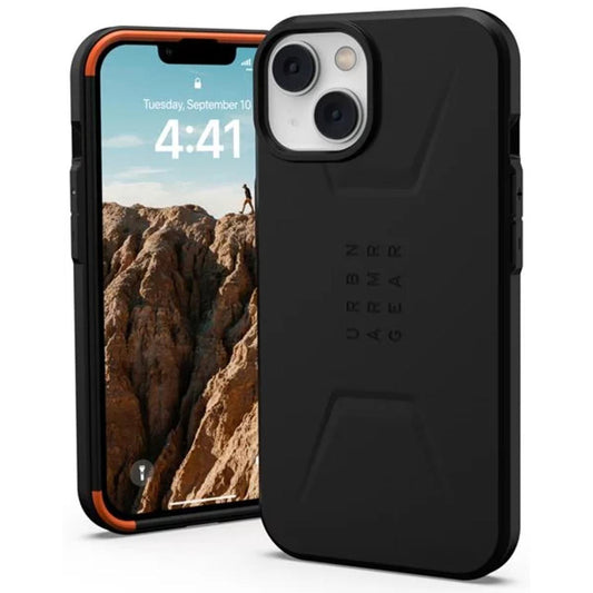 Kuori Apple iPhone 14 Plussalle, Urban Armor Gear, Civilian, Musta