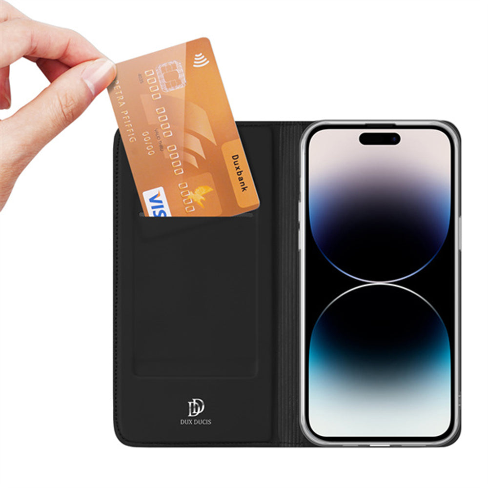 Kuori Apple iPhone 14 Pro:lle, DUX DUCIS, Skin Pro, Musta