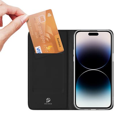 Kuori Apple iPhone 14 Pro:lle, DUX DUCIS, Skin Pro, Musta