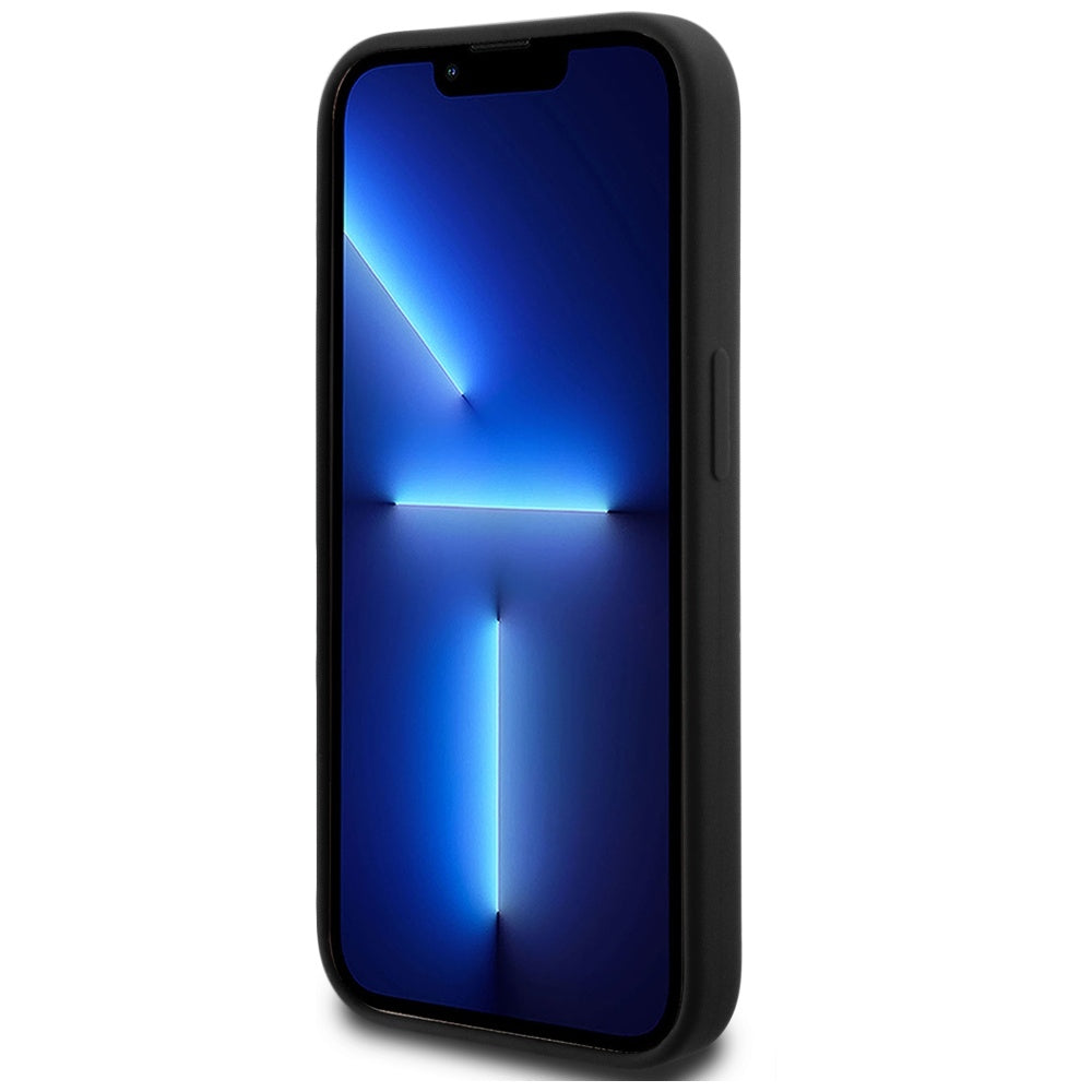 Kotelo Apple iPhone 14 Prolle, Karl Lagerfeld, Silicone Karl Script, Musta