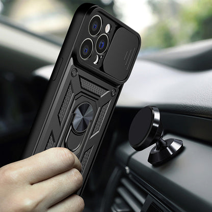 Kuori Apple iPhone 14 Pro Maxille, Techsuit, CamShield, Musta