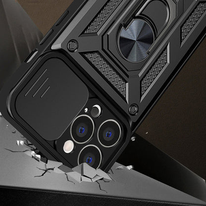 Kuori Apple iPhone 14 Pro Maxille, Techsuit, CamShield, Musta