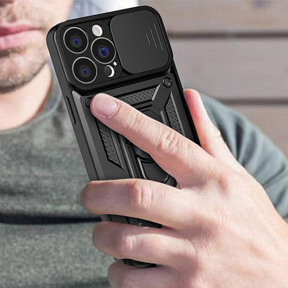 Kuori Apple iPhone 14 Pro Maxille, Techsuit, CamShield, Musta