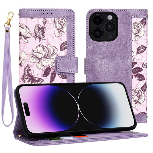 Kuori Apple iPhone 14 Pro Maxille, Techsuit, FlipCraft, Violetti