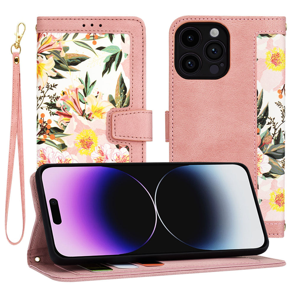 Case for Apple iPhone 14 Pro Max, Techsuit, FlipCraft, Pink