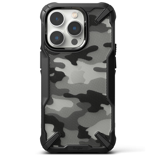 Suojakotelo Apple iPhone 14 Prolle, Ringke, Fusion X Design, Naamio