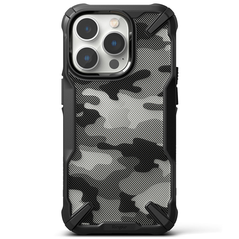 Suojakotelo Apple iPhone 14 Prolle, Ringke, Fusion X Design, Naamio