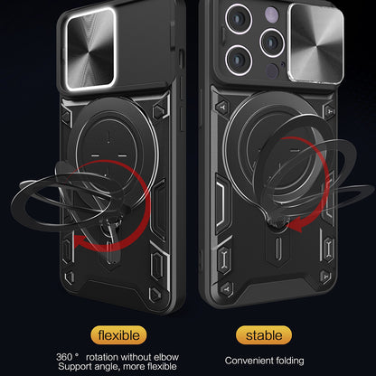 Kuori Apple iPhone 14 Pro:lle, Techsuit, CamGuard Pro, Punainen
