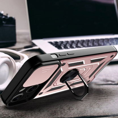 Kuori Apple iPhone 14 Pro:lle, Techsuit, CamShield, vaaleanpunainen