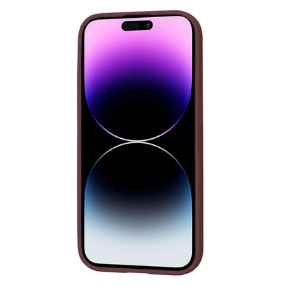 Kotelo Apple iPhone 14 Prolle, Techsuit, SoftFlex, Kirsikanpunainen