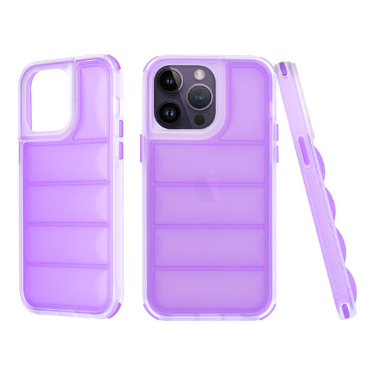 Kuori Apple iPhone 14 Pro:lle, Techsuit, Wave Shield, Violetti