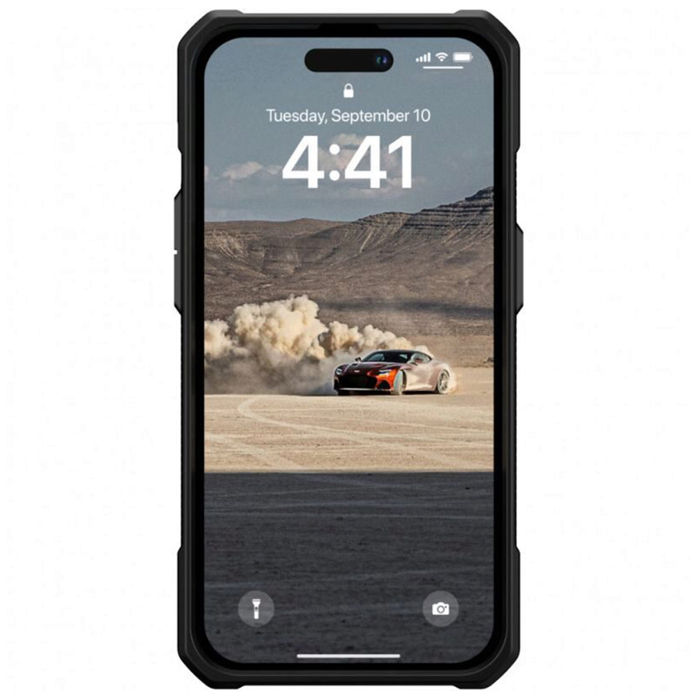 Kuori Apple iPhone 14 Pro:lle, Urban Armor Gear, Monarch Carbon, Musta