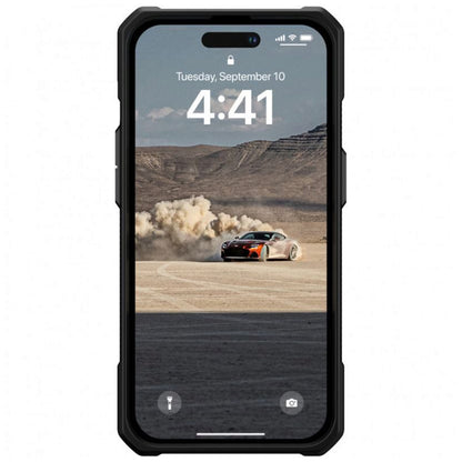 Kuori Apple iPhone 14 Pro:lle, Urban Armor Gear, Monarch Carbon, Musta