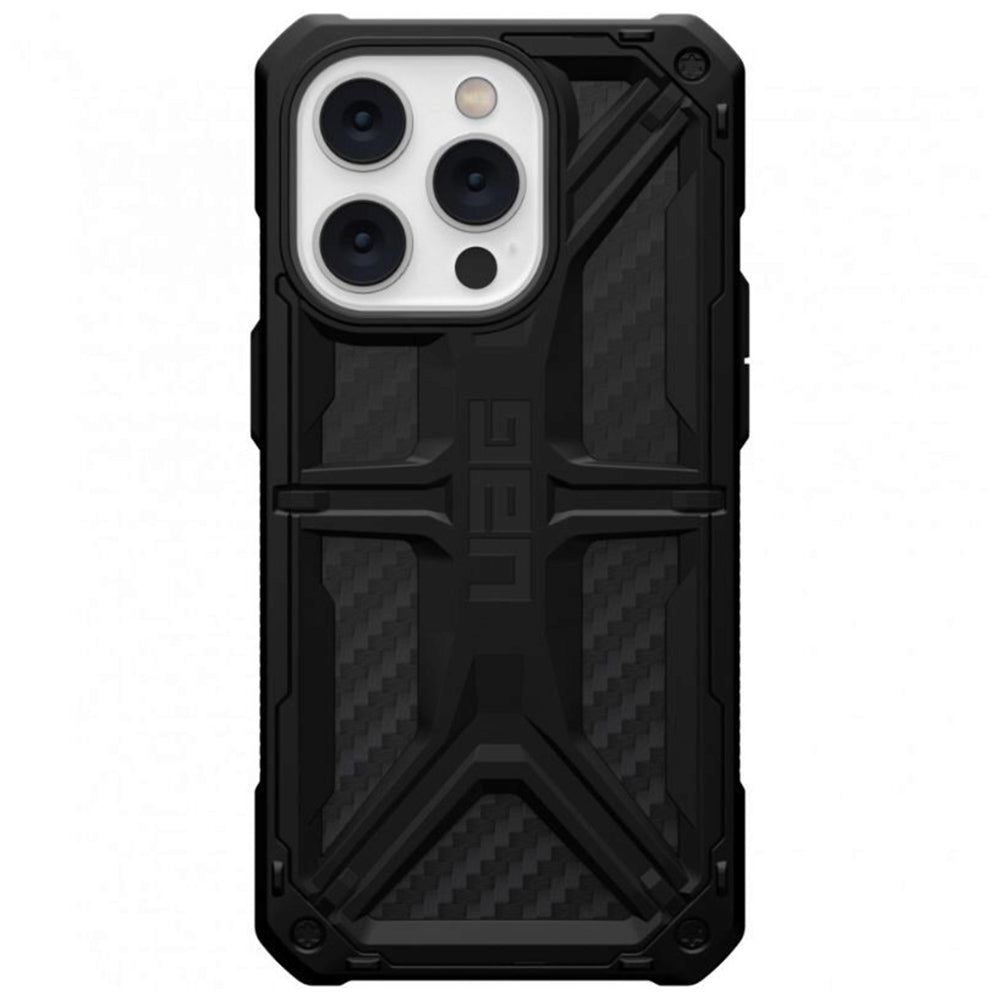 Kuori Apple iPhone 14 Pro:lle, Urban Armor Gear, Monarch Carbon, Musta