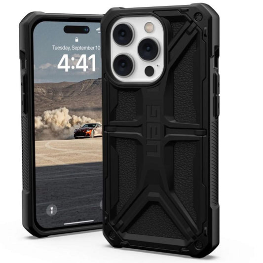 Kuori Apple iPhone 14 Pro:lle, Urban Armor Gear, Monarch, Musta