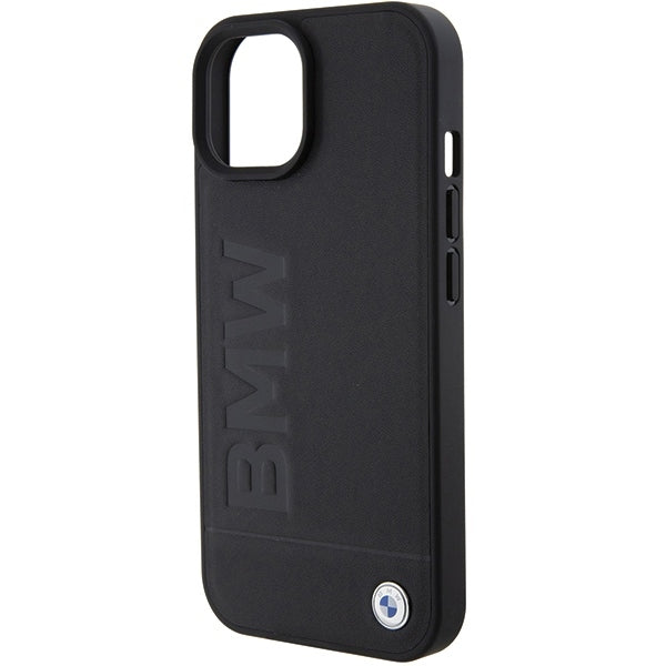 Case for Apple iPhone 15 Plus, BMW, Natural Hot Stamp, Black