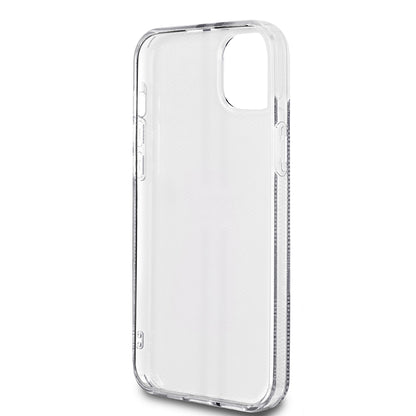 Suojakotelo Apple iPhone 15 Plus, Guess, IML 4G Gold Stripe, Musta