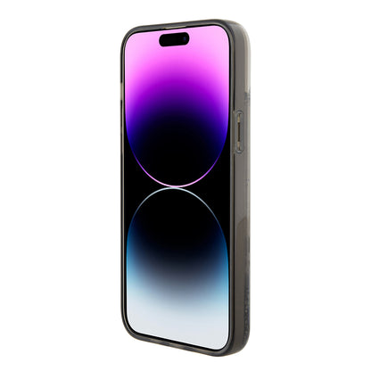 Kotelo Apple iPhone 15 Plus:lle, Karl Lagerfeld, Liquid Glitter Choupette, Läpinäkyvä