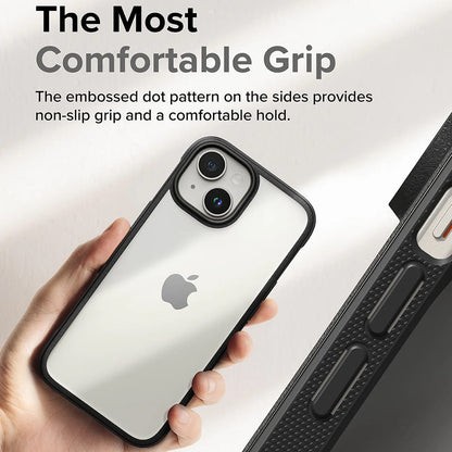 Kuori Apple iPhone 15 Plussalle, Ringke, Fusion Bold, Musta