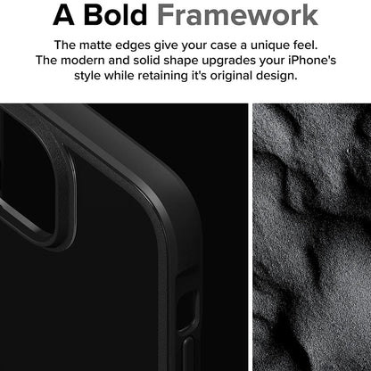 Kuori Apple iPhone 15 Plussalle, Ringke, Fusion Bold, Musta