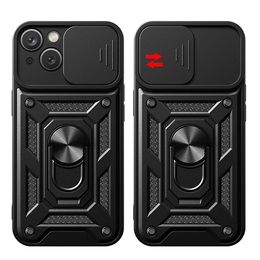 Kuori Apple iPhone 15 Plus:lle, Techsuit, CamShield, Sininen