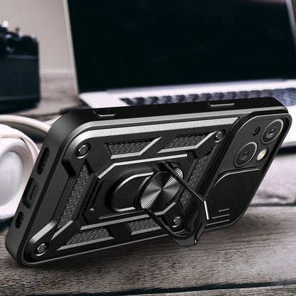 Kuori Apple iPhone 15 Plus:lle, Techsuit, CamShield, Sininen