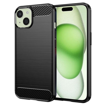 Kuori Apple iPhone 15 Plus:lle, Techsuit, Hiili, Musta