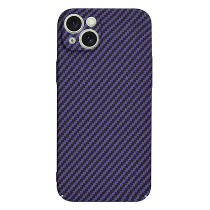 Kuori Apple iPhone 15 Plus:lle, Techsuit, Carbonite FiberShell, Violetti