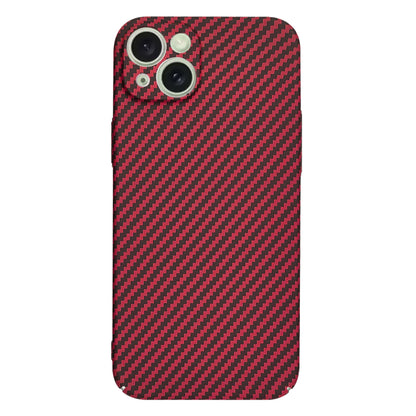 Kuori Apple iPhone 15 Plus:lle, Techsuit, Carbonite FiberShell, Punainen