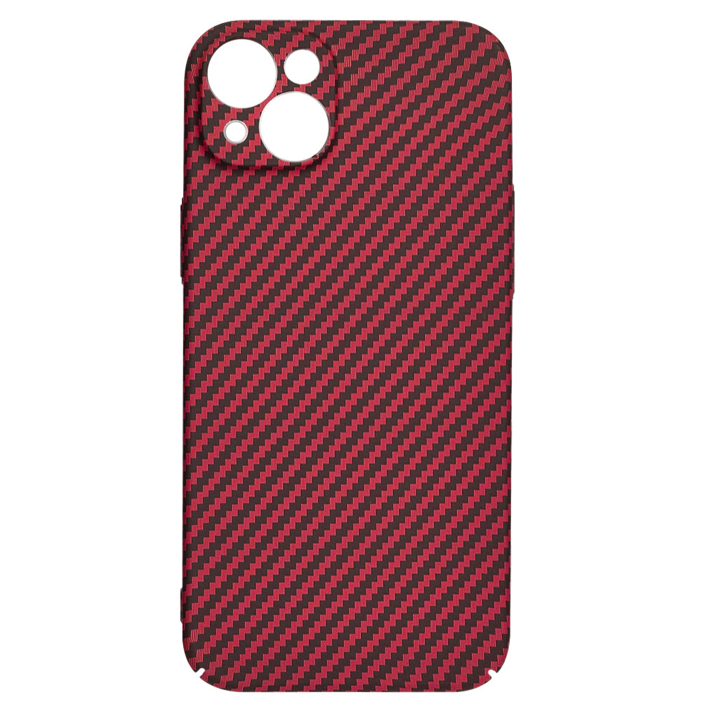 Kuori Apple iPhone 15 Plus:lle, Techsuit, Carbonite FiberShell, Punainen