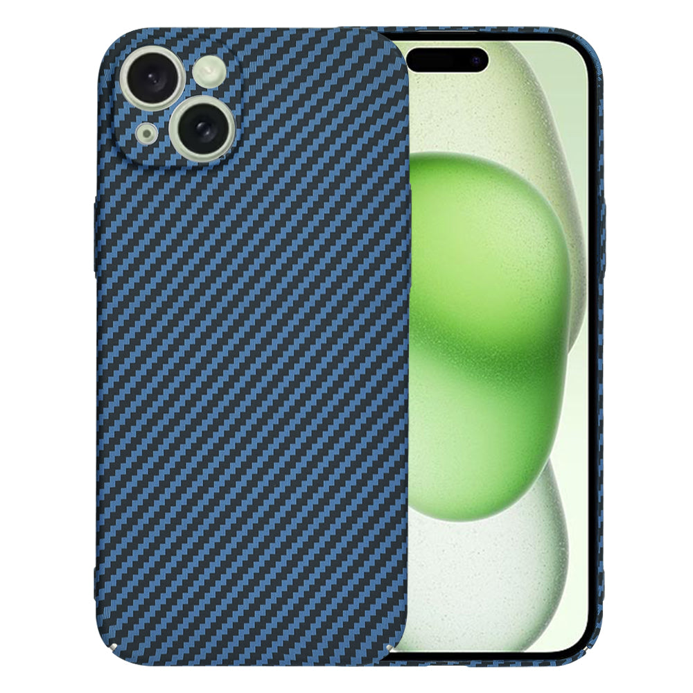 Kuori Apple iPhone 15 Plus:lle, Techsuit, Carbonite FiberShell, Turkoosi